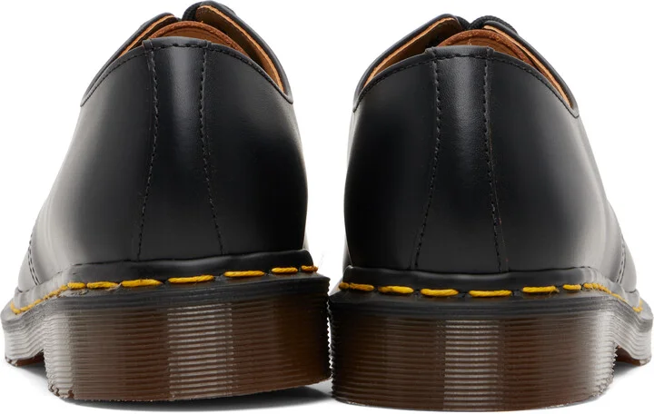Dr. Martens Black 1461 'Made in England' Oxford Debrys - Image 2