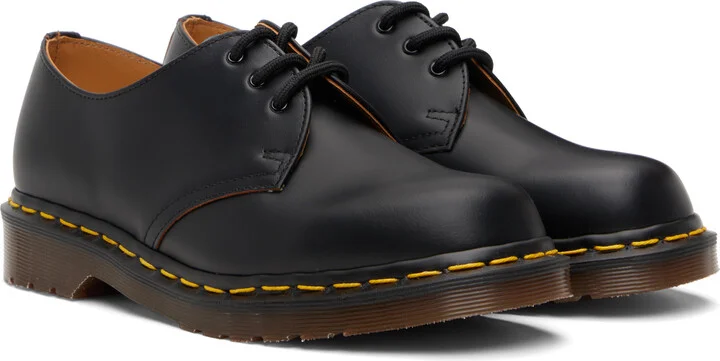 Dr. Martens Black 1461 'Made in England' Oxford Debrys - Image 4