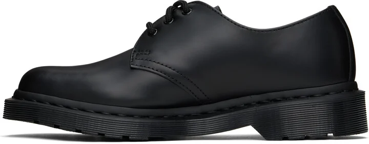 Dr. Martens Black 1461 Mono Smooth Leather Derbys - Image 3