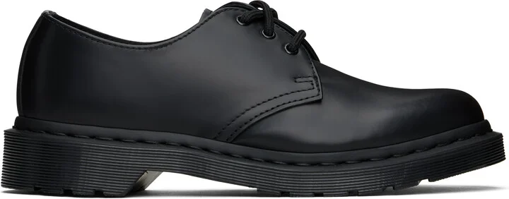 Dr. Martens Black 1461 Mono Smooth Leather Derbys