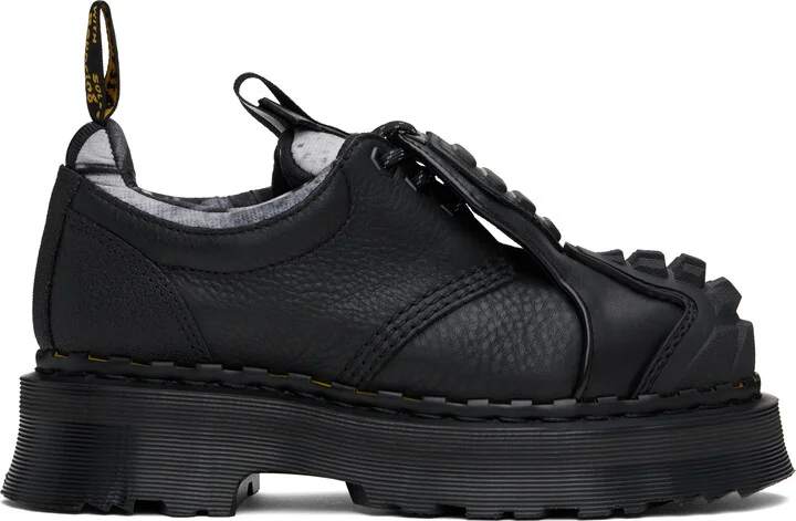 Dr. Martens Black 1461 Protect Leather Oxfords