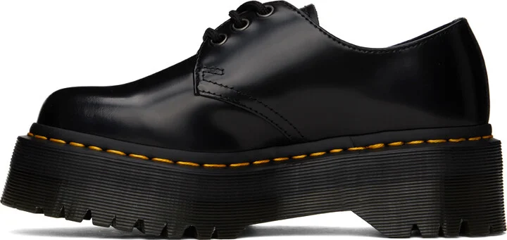 Dr. Martens Black 1461 Quad Derbys - Image 3