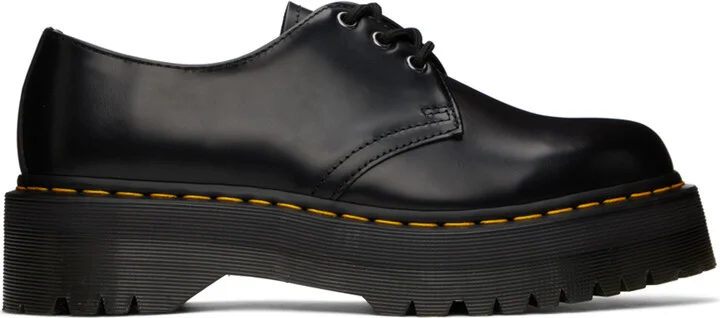 Dr. Martens Black 1461 Quad Oxfords