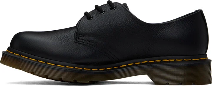 Dr. Martens Black 1461 Virginia Leather Oxfords - Image 3