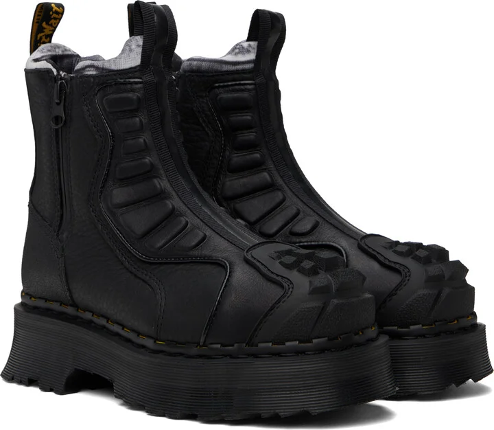 Dr. Martens Black 2976 Protect Leather Boots - Image 4