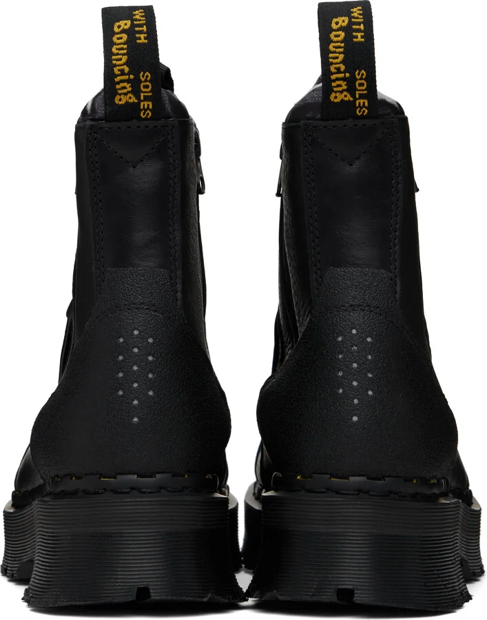 Dr. Martens Black 2976 Protect Leather Boots - Image 2