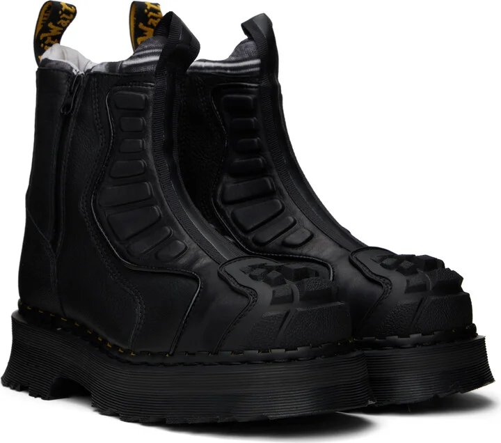 Dr. Martens Black 2976 Protect Leather Boots - Image 4