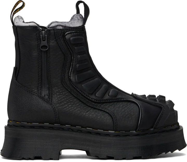 Dr. Martens Black 2976 Protect Leather Boots
