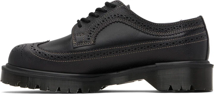 Dr. Martens Black 3989 Brogue Derbys - Image 3