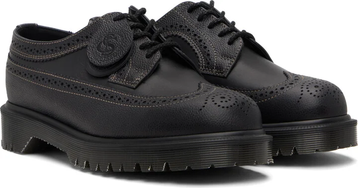 Dr. Martens Black 3989 Brogue Derbys - Image 4