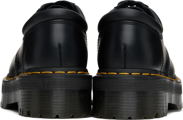 Dr. Martens Black 8053 Leather Platform Casual Derbys - Image 2