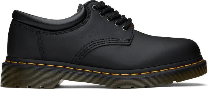 Dr. Martens Black 8053 Nappa Leather Casual Derbys