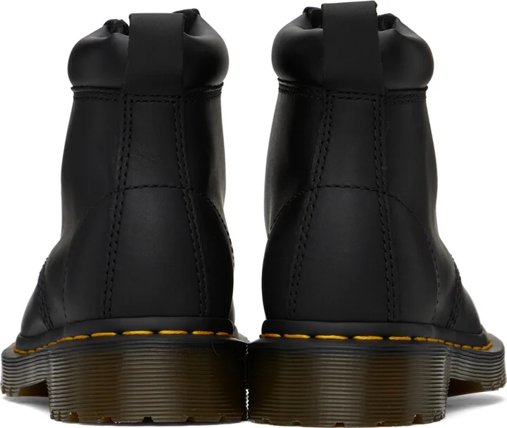 Dr. Martens Black 939 Leather Lace Up Boots - Image 2