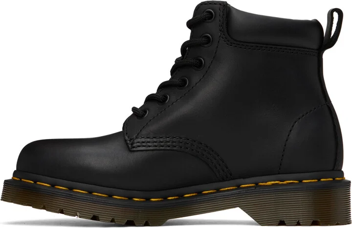 Dr. Martens Black 939 Leather Lace Up Boots - Image 3