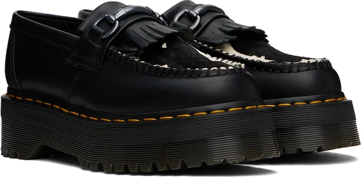 Dr. Martens Black Adrian Snaffle Loafers - Image 4