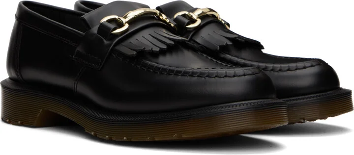 Dr. Martens Black Adrian Snaffle Loafers - Image 4