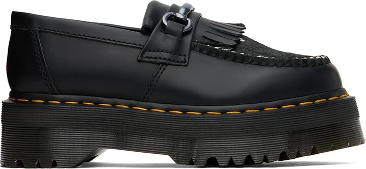 Dr. Martens Black Adrian Snaffle Loafers