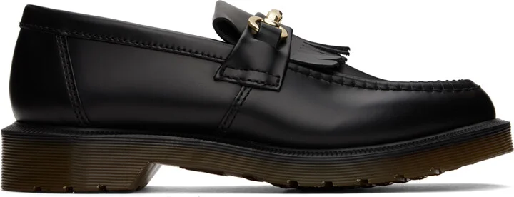 Dr. Martens Black Adrian Snaffle Loafers
