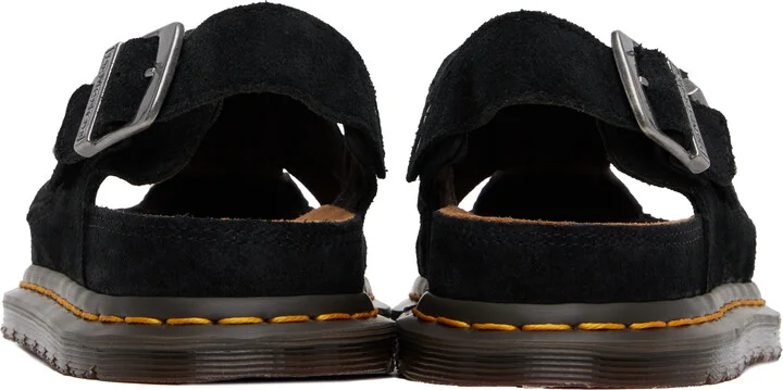 Dr. Martens Black Archive Fisherman Suede Sandals - Image 2