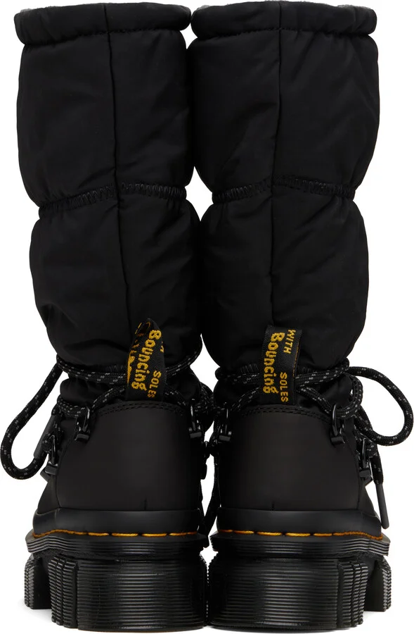 Dr. Martens Black Audrick Padded Hi Platform Boots - Image 2