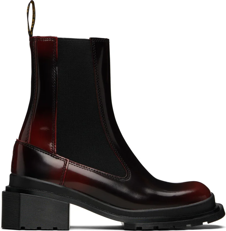 Black & Cherry Red