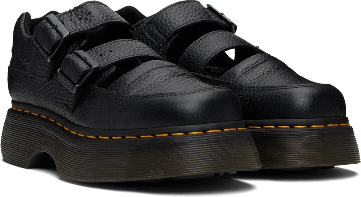 Dr. Martens Black Buzz Mary Jane Loafers - Image 4