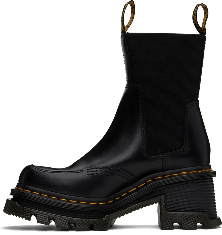Dr. Martens Black Corran Atlas Heeled Chelsea Boots - Image 3