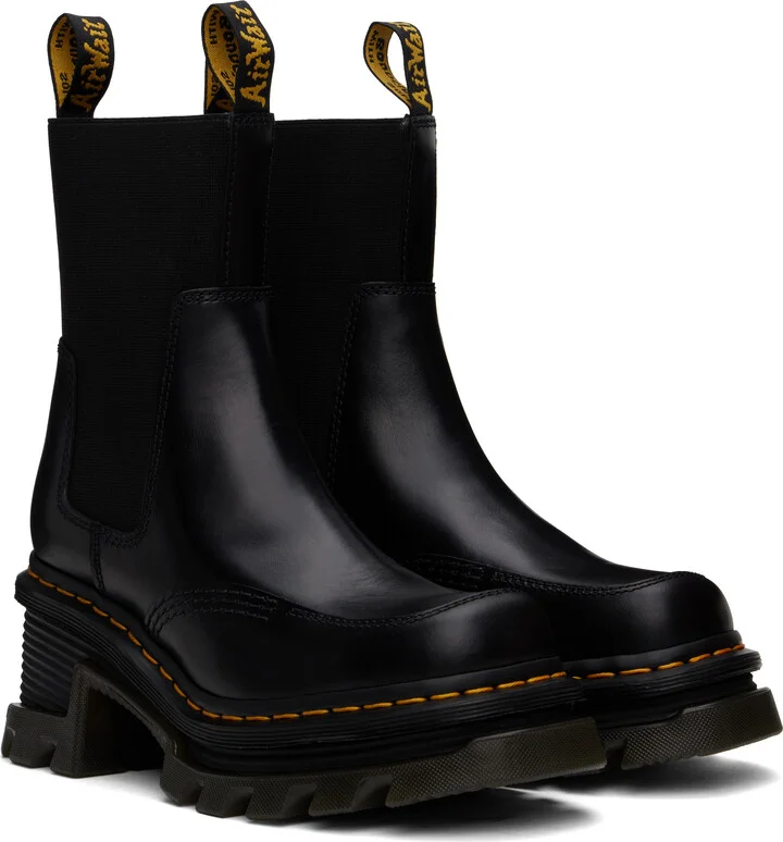 Dr. Martens Black Corran Atlas Heeled Chelsea Boots - Image 4
