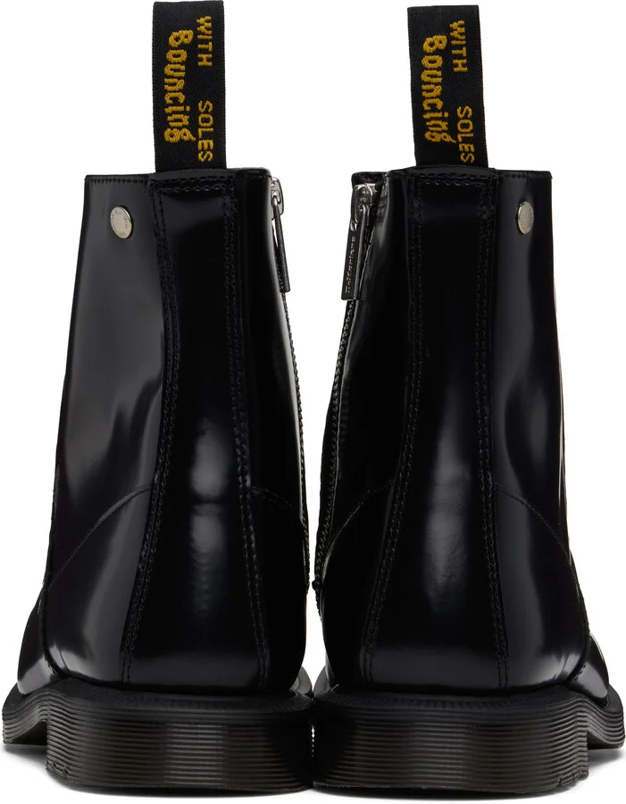 Dr. Martens Black Durrow Zip Boots - Image 2