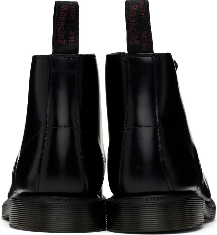 Dr. Martens Black Emmeline Smooth Lace Up Boots - Image 2