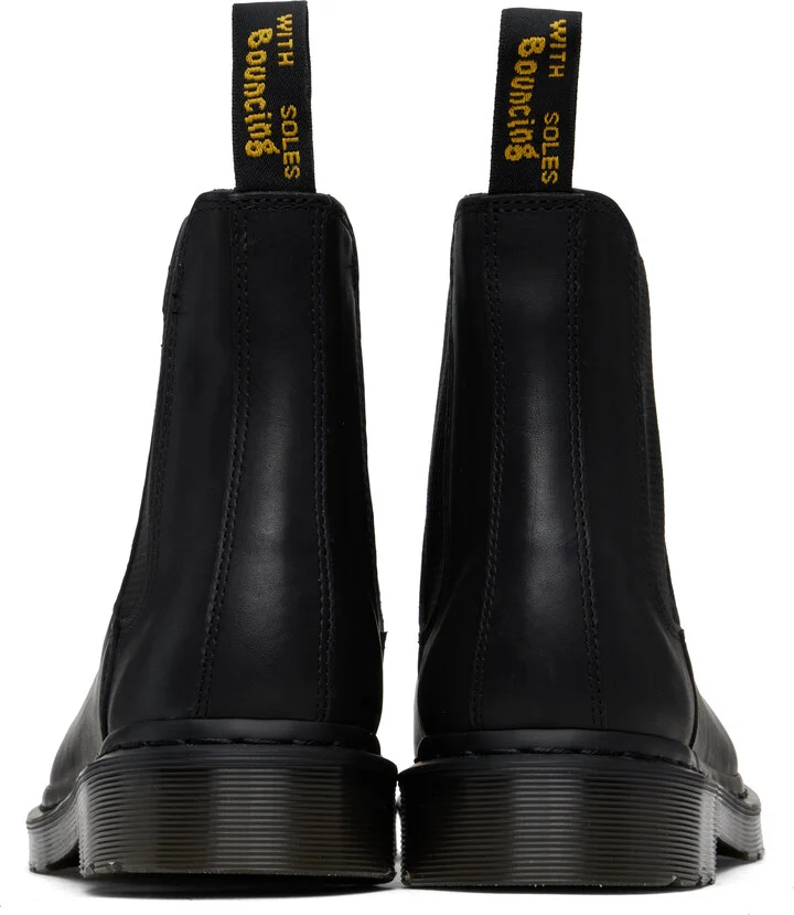 Dr. Martens Black Graeme Analine Leather Chelsea Boots - Image 2