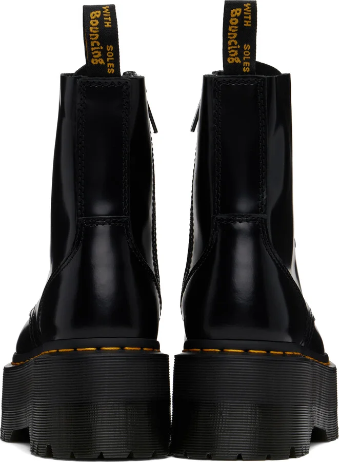 Dr. Martens Black Jadon Max Platform Boots - Image 2
