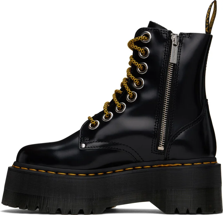Dr. Martens Black Jadon Max Platform Boots - Image 3