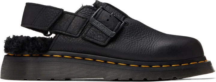 Dr. Martens Black Jorge II Mules