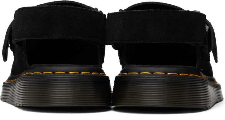Dr. Martens Black Jorge II Suede Slingback Loafers - Image 2