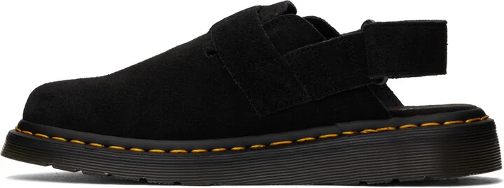 Dr. Martens Black Jorge II Suede Slingback Loafers - Image 3