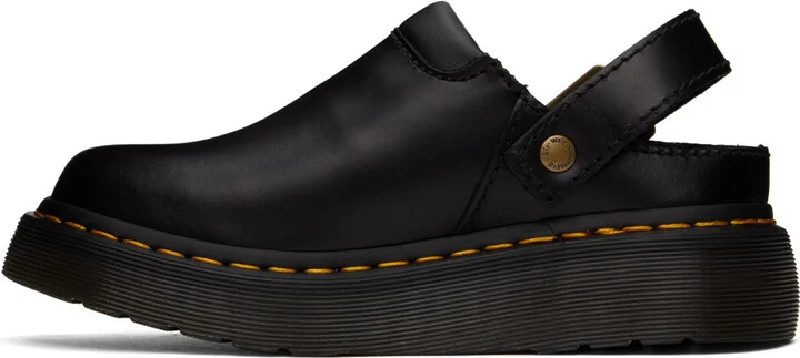 Dr. Martens Black Laketen Mules - Image 3