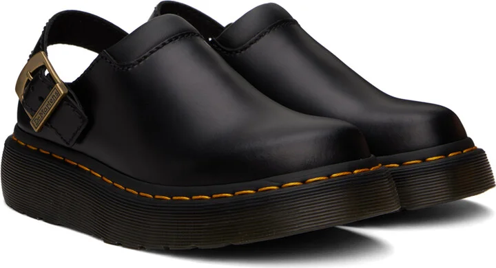 Dr. Martens Black Laketen Mules - Image 4