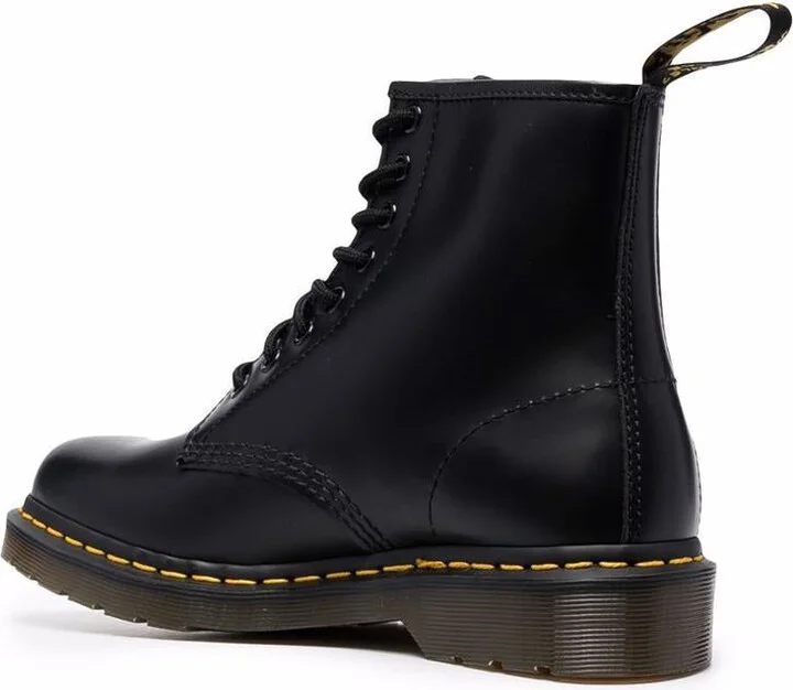 Dr. Martens Black Leather Lace Up Boots - Image 2
