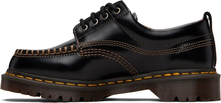 Dr. Martens Black Leather Lowell Derbys - Image 3