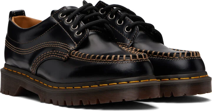 Dr. Martens Black Leather Lowell Derbys - Image 4