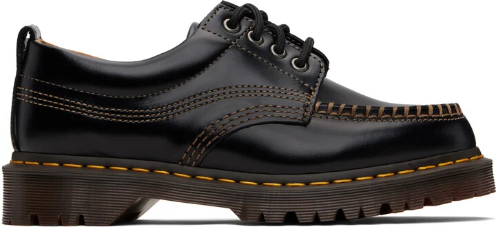 Dr. Martens Black Leather Lowell Derbys