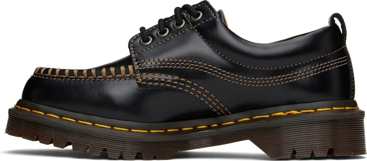 Dr. Martens Black Lowell Leather Derbys - Image 3