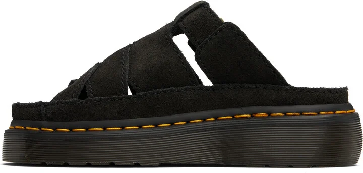 Dr. Martens Black Maxxy Slide Sandals - Image 3