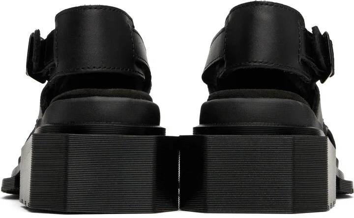 Dr. Martens Black Maybole Open Toe Mules - Image 2