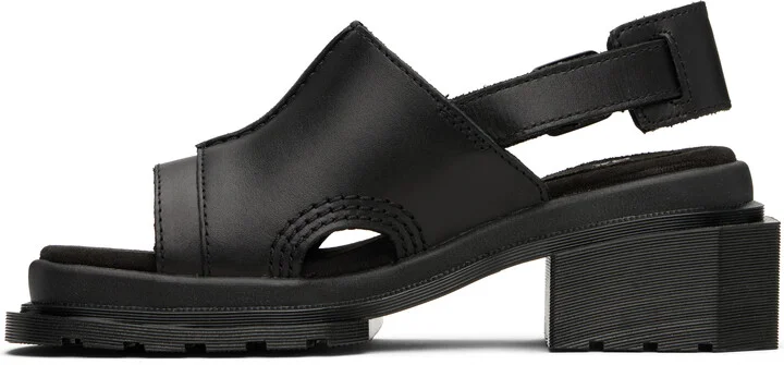Dr. Martens Black Maybole Open Toe Mules - Image 3
