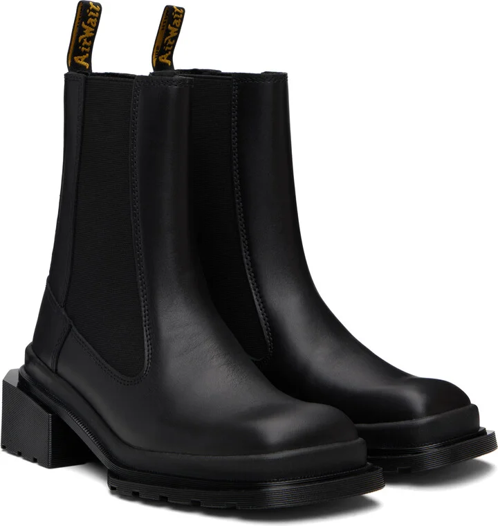 Dr. Martens Black Maybole Square Toe Chelsea Boots - Image 4