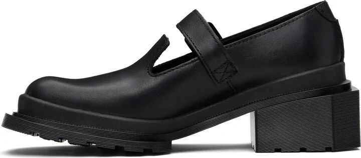Dr. Martens Black Maybole Square Toe Mary Jane Heels - Image 3