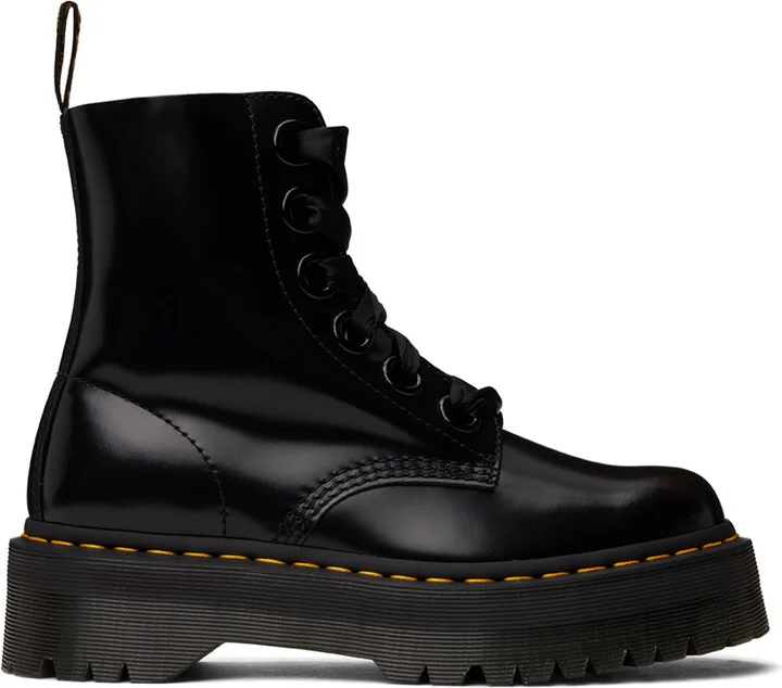 Dr. Martens Black Molly Boots