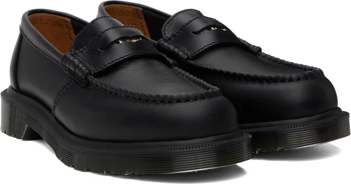 Dr. Martens Black Penton Leather Loafers - Image 4
